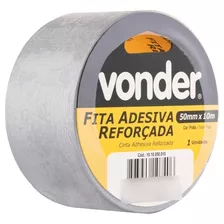 Fita Adesiva Reforçada Silver Tape 50mmx25m Prata - Vonder