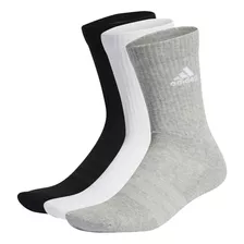 Kit Meia adidas Cano Alto 3 Pares - Original