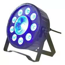 Kit 6x Canhão Refletor 10 Led Rgb Strobo Dmx Iluminação Led 