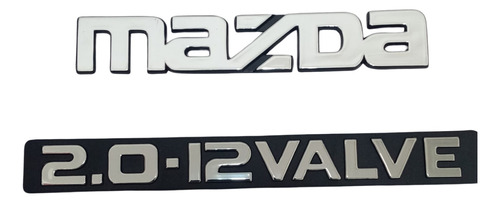 Emblemas Parte Trasera Para Mazda 626 Autoadhesivos Cromados Foto 3