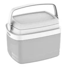 Caja Térmica Para Cerveza Y Bebidas, 5 Litros, Playa, Pesca, Acampada, Color Gris