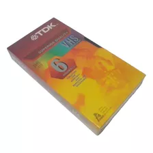 Fita Vhs Tdk T-120 6 Horas Gravação (nova Lacrada)