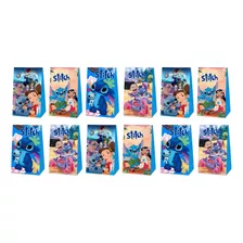 12 Cajas De Caramelos De Lilo & Stitch Para Infantil Fiesta