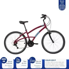 Bicicleta Aro 26 Caloi 400 Comfort