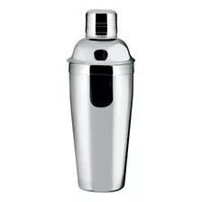 Coqueteleira Aço Inox 500ml C/ Coador Drinks Caipirinha Bar Cor Prateado