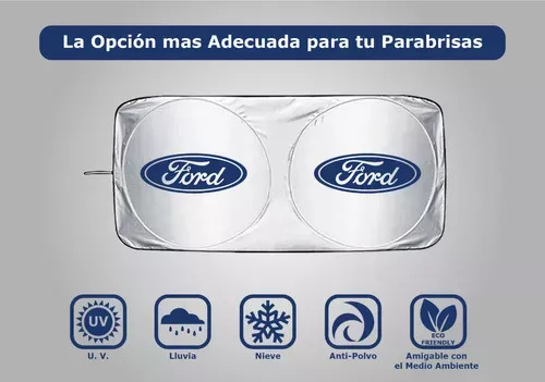 Protector Cubresol Ventosas Ford Eco Sport Logo T2 Foto 2