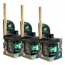 Kit 3 Aromatizador Perfume Ambiente Difusor Aroma Alecrim