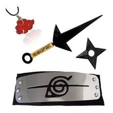 Bandana Naruto Renegado Kunai Minato Shuriken Colar Akatsuki