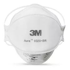 Máscara De Proteção 3m Aura Pff-2 9320 Branca Kit5