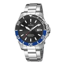 Reloj Festina Diver Buceo Hombre Negro Azul 200mts F20531.6