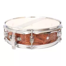 Tambor Acústico De 13x3.5'' Rayas De Tigre Con Baquetas