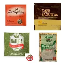 Café + Mate Cocido + Te + Leche X200 Sobres Individuales