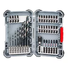 Set Bosch 35 Piezas Mechas Metal Hex Puntas Impacto 