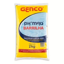 Elevador De Ph Para Piscina Barrilha Ph Mais Genco 2 Kg