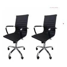 Kit 2 Cadeira Para Escritório Diretor Office Wt