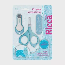 Kit Manicure Baby Infantil Cortador De Unha,tesoura, 2 Lixas