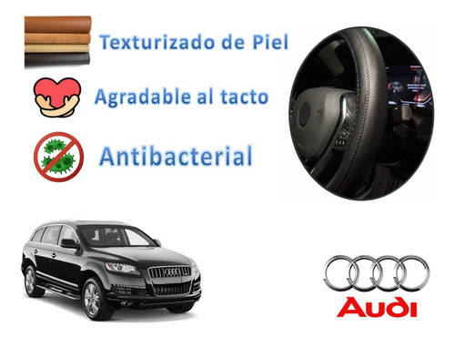 Tapetes 3d Logo Audi + Cubre Volante Q7 2010 A 2014 2015 Foto 6