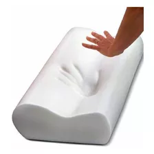 Almohada Cervical Viscoelastica Multiflex Color Blanco