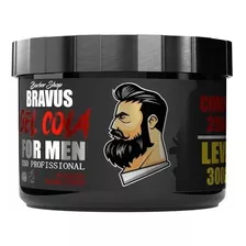 Gel Cola Bravus Modelador Para Cabelo - Bravus