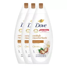 Kit 3 Sabonetes Líquidos Dove Karité E Baunilha 250ml