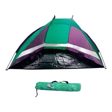 Carpa Medio Iglú Protección Solar Uv + Bolso C/ Estacas 2p