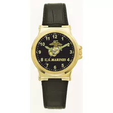 Frontera 55a Aquaforce Cuero Correa Metal Caso Jumbo Reloj