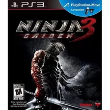 Jogo Ninja Gaiden 3 Ps3 Ps Move Original Novo Lacrado