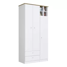 Guarda Roupa 3 Portas 2 Gavetas House Art Moveis