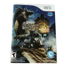 Ojo Instructivo En Frances Monster Hunter 3 Wii - Sin Juego 