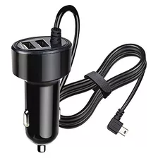 Adaptador De Cargador De Coche Garmin Nuvi, Cable De Al...