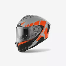 Cascos Para Moto Airoh Original Spark Rise Naranja