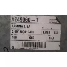 Lamina Galvanizada Plana 0,90 Mm Cal 20 Canales Ductos Cavas