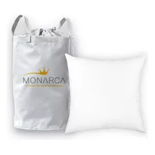 Relleno Para Cojín Monarca Microfibra Lavable 40x40 1 Pz Color Blanco Diseño De La Tela Liso