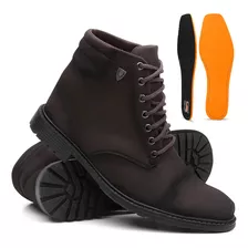 Bota Masculina Preta Coturno Masculino Na Promoção Oferta