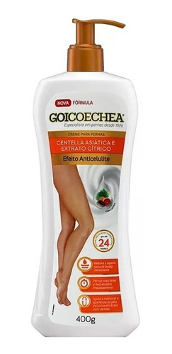  Creme Efeito Anticelulite Pernas Goicoechea Frasco 400g