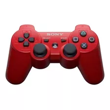 Controle Joystick Sem Fio Sony Playstation Dualshock 3 Red