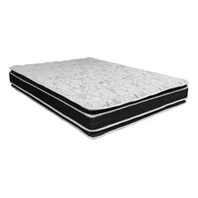 Colchon 2 Plazas D60 Doble Pillow Espuma Alta Densidad Delta