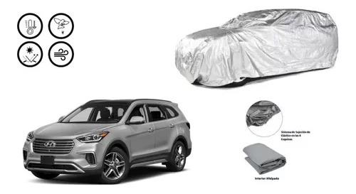 Car Cover Lluvia Ligera Polvo Hyundai Santa Fe 2015 Al 2016 Foto 2