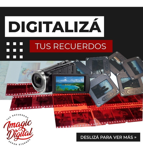 Digitalización Diapositivas, Negativos, Vhs Y Video Hi8