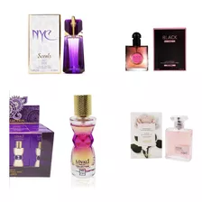 Pack 4 Perfumes Alternativo De Mujer Ideal Para Obsequios