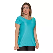 Blusinha Feminina Tecido Leve Dry Fit Conforto Fresquinho