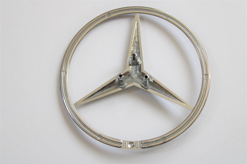 Emblema Mercedes Benz Logo Original Plastico Cromo Foto 2