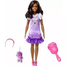 Minha Primeira Barbie - C/ Pet Cachorro - Hll18/hll20 Mattel