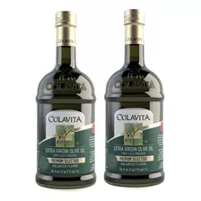 Combo Colavita Aceite De Oliva Extra Virgen 2 Bot X 1 Litro