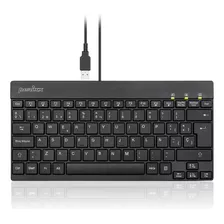 Perixx Periboard-426es Mini Teclado Con Cable Usb Negro