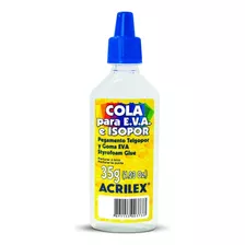 Cola Para Isopor E Eva 35g Acrilex Artesanatos