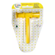 Mordedera En Tubo Chewy Tubes Sin Latex Amarillo 