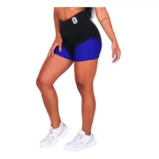 Bermuda Short Esportivo Academia Fitness Feminino Cós Alto