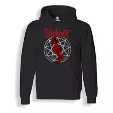 Blusa Moletom Canguru Slipknot Logo Top