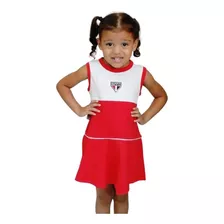 Vestido São Paulo Bebê Infantil Regata Revedor